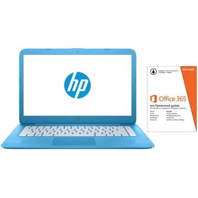 Laptop HP Stream 14ax000nv 14" (N3060/2GB/32GB/HD400) Γαλάζιο