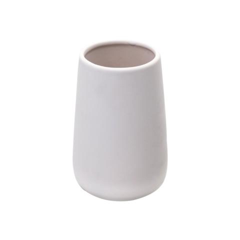 Ποτήρι Οδοντόβουρτσας Estia Bamboo White 02-4576