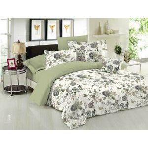 ΣΕΤ ΣΕΝΤΟΝΙΑ ΥΠΕΡΔΙΠΛΑ LE BLANC PREMIUM COTTON 100% ROSE OLIVE 240X270CM