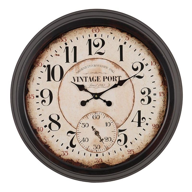 Ρολόι Τοίχου 3-20-773-0194 inart 70x6x70cm