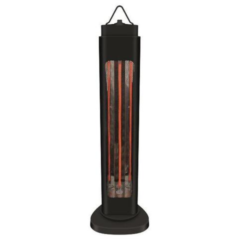 Πύργος Περιστρεφόμενος EUROLAMP 300-42051 Carbon Tube 25x25x84cm 1200W