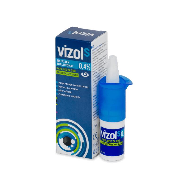 Vizol S 0,4% σταγόνες ματιών 10 ml