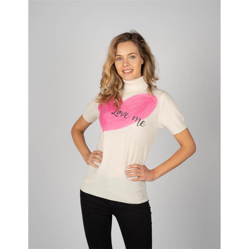 T-shirt με κοντά μανίκια Trussardi -