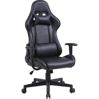 Καρέκλα γραφείου Alonso gaming klikareto pu μαύρο 69x70x127/137