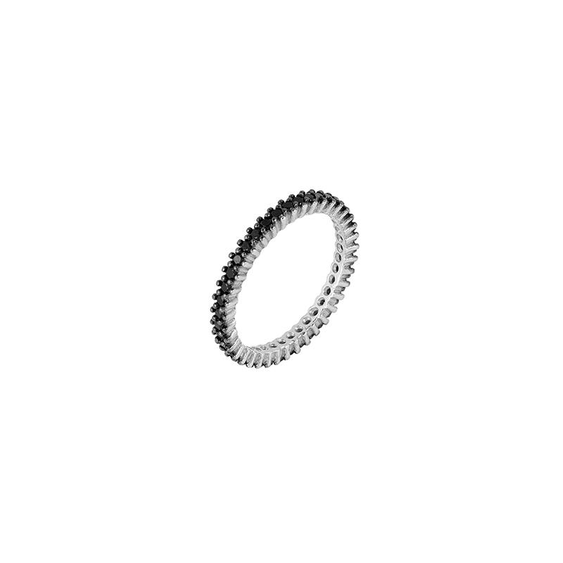 Ασημένιο δαχτυλίδι ολόβερο AD00050 - No 56