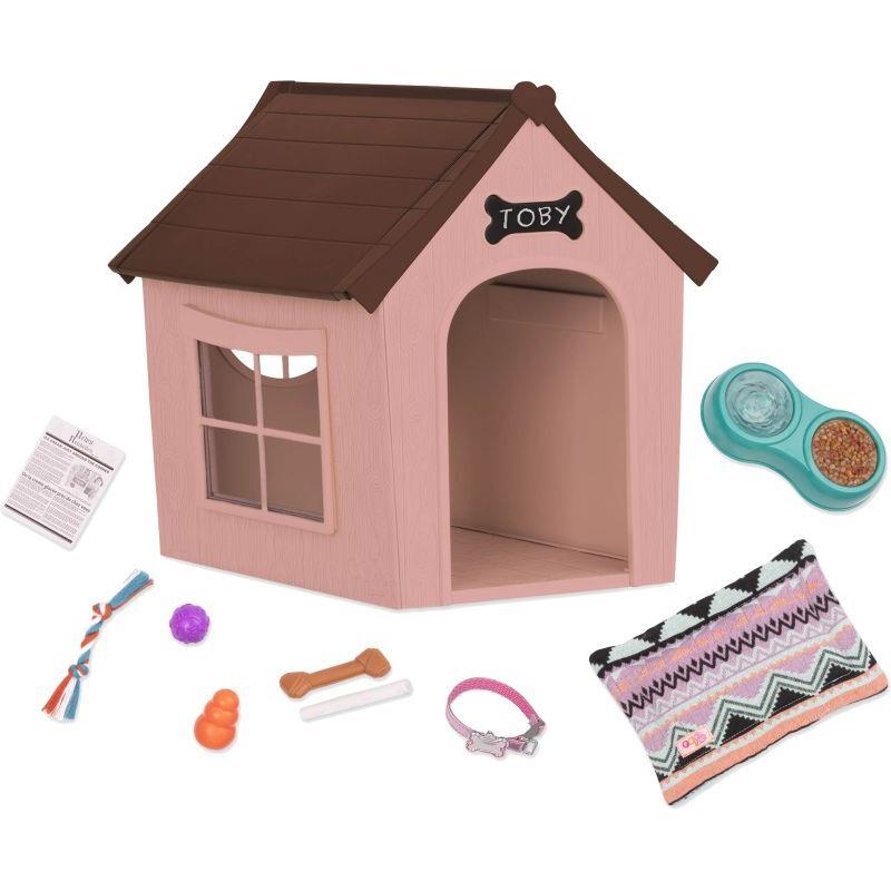 Our Generation Deluxe Σετ Dog House (BD37503Z)