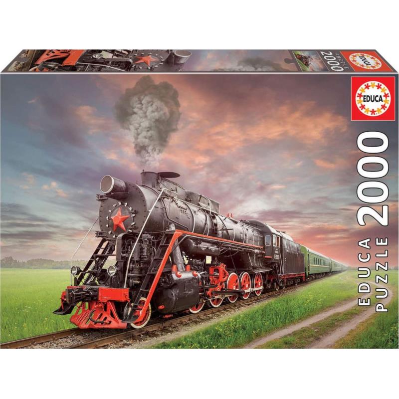 Παζλ Educa Steam Locomotive 2000pcs - 18503
