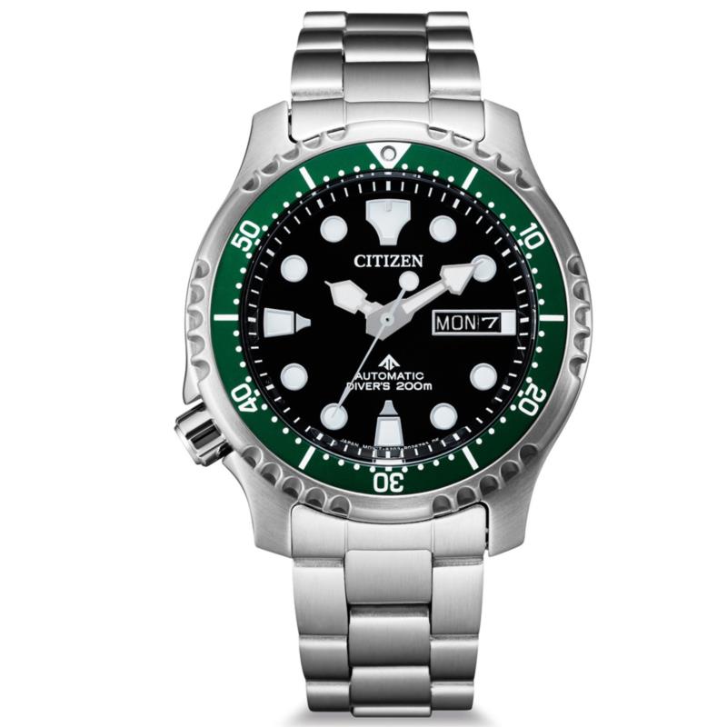 Citizen Promaster Diver’s Automatic Stainless Steel Bracelet NY0084-89E