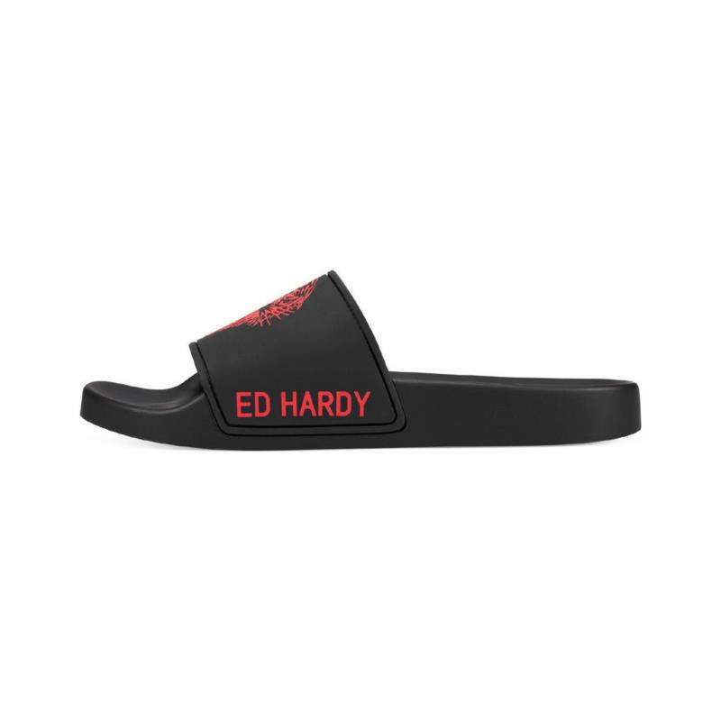σαγιονάρες Ed Hardy - Sexy beast sliders black-red