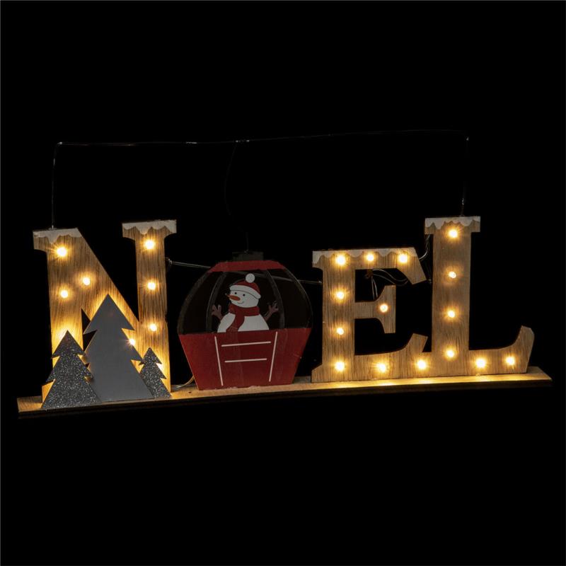 Χριστουγεννιάτικο Διακοσμητικό Με Led F-R Noel Cabin 177324