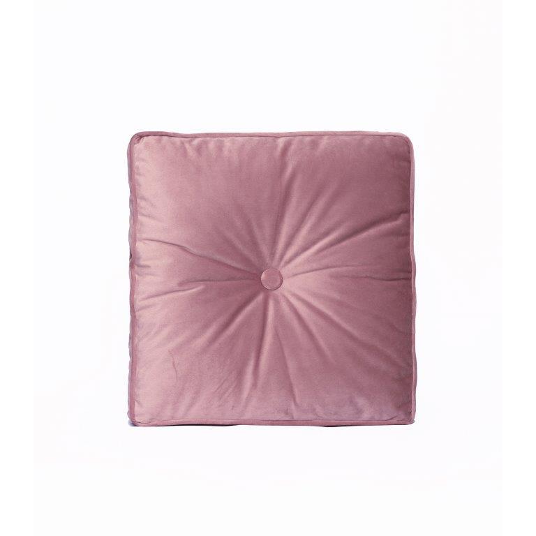 Διακοσμητικό Μαξιλάρι Velvet Fleece 45x45εκ. VF807 Pink Palamaiki (Ύφασμα: Βελούδο, Χρώμα: Ροζ) - Palamaiki - 5205857239206