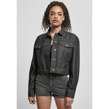 Τζιν Μπουφάν/Jacket Urban Classics Veste en denim femme short oversized