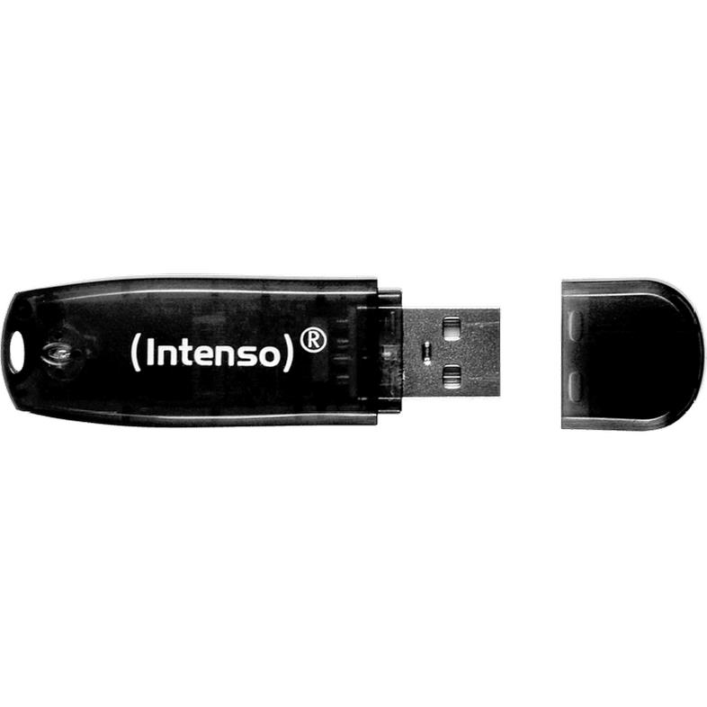 Intenso Rainbow 16 GB - 3502470 - USB 2.0 - Μαύρο