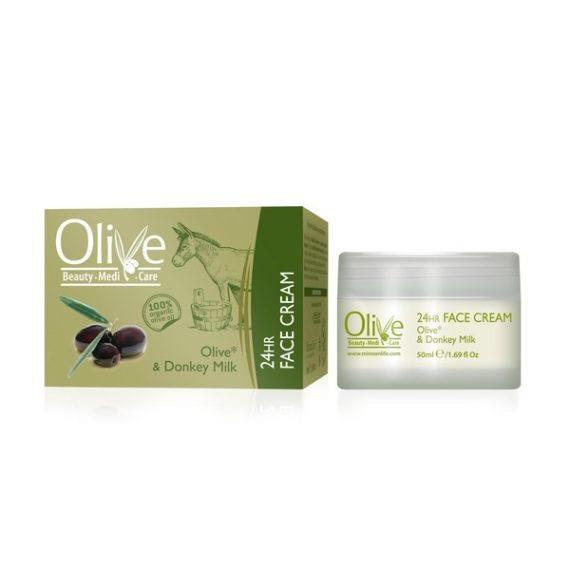 Olive Beauty Medicare 24ΩΡΗ ΚΡΕΜΑ ΠΡΟΣΩΠΟΥ – ΕΛΙΑ & ΓΑΛΑ ΓΑΪΔΟΥΡΑΣ