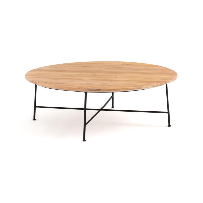Χαμηλό τραπεζάκι κήπου από ξύλο teak Μ80xΠ80xΥ41cm