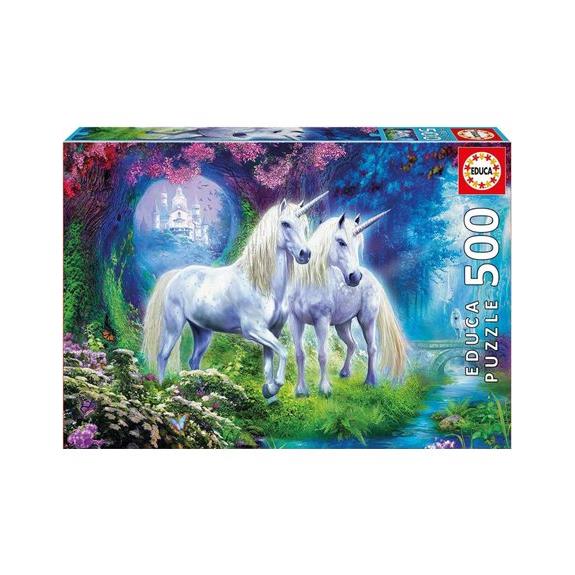Παζλ Educa Unicorns In The Forest 500pcs - 17648