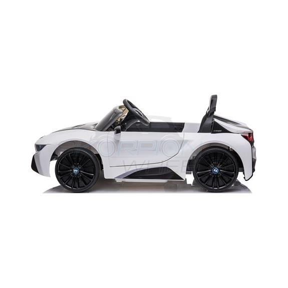 Ηλεκτροκίνητο Αυτοκίνητο BMW i8 Original License 12V - Λευκό | Skorpion Wheels - 5246002