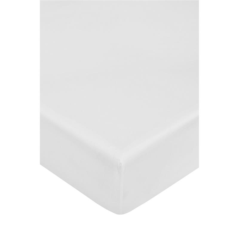 Coincasa μονόχρωμο σεντόνι 200 x 90 cm - 007091421 Λευκό
