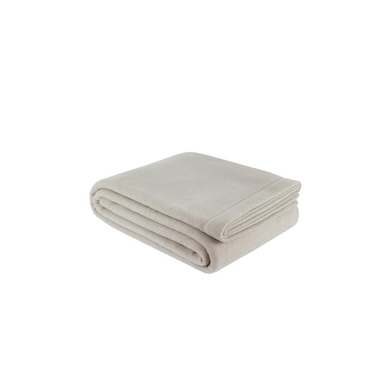 Coincasa κουβέρτα διπλή fleece μονόχρωμη 250 x 220 cm - 007217951 Μπεζ