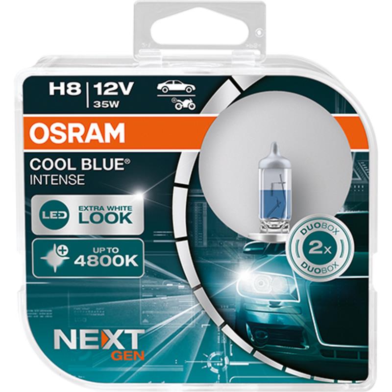 Λάμπες Osram H8 12V 35W Cool Blue Intense Next Gen 4800K 64212CBN-HCB 2τμχ