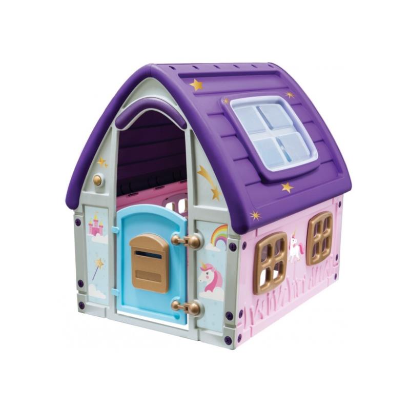 Παιδικό Σπιτάκι Κήπου Starplay Unicorn Fairy House Μωβ - 22-561