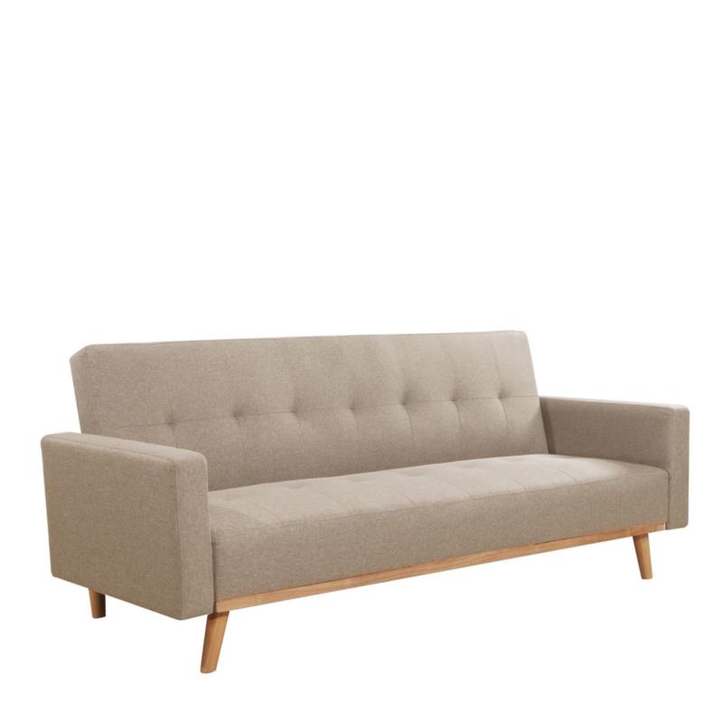 Καναπές Κρεβάτι CARLOS Καφέ Ύφασμα 200x94x83cm