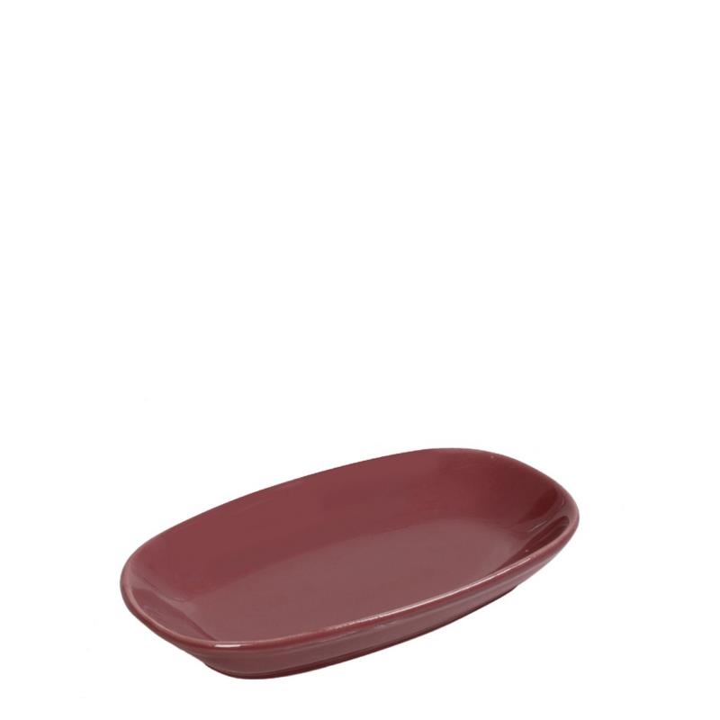 Πιατάκι Σερβιρίσματος Stoneware Pomegranate Dusty Pink Essentials ESPIEL 12x7εκ. OWD111K12 (Σετ 12 Τεμάχια) (Χρώμα: Ροζ, Υλικό: Stoneware) - ESPIEL - OWD111K12