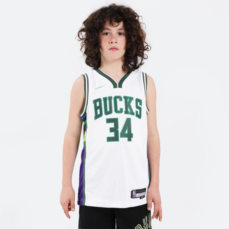 Nike ΝΒΑ Antetokounmpo Milwaukee Bucks Swingman Παιδικό Jersey (9000093476_1523)