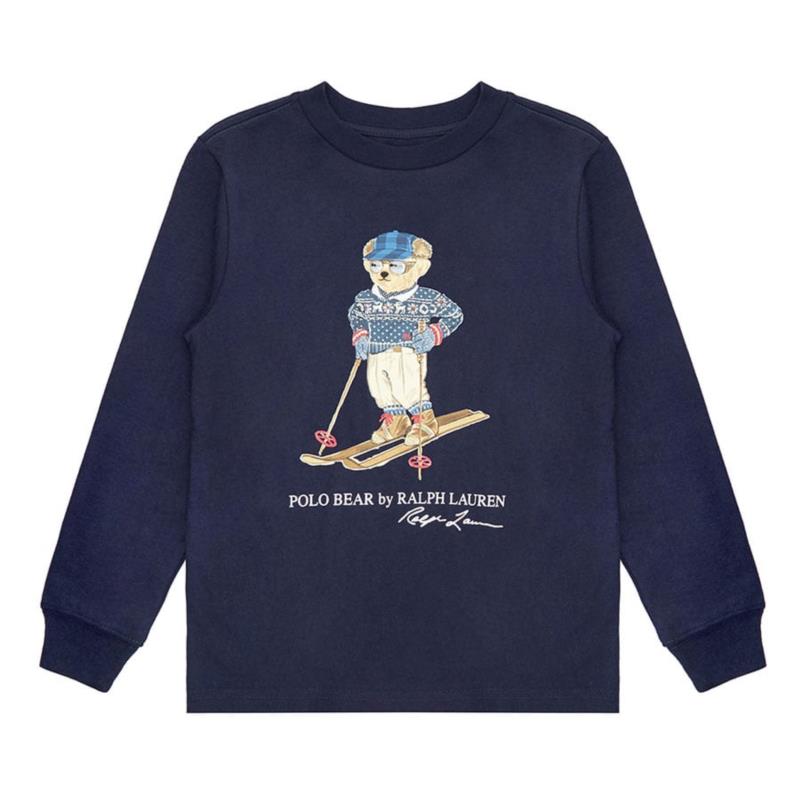 POLO RALPH LAUREN Polo Bear Long-Sleeve T-shirt 21262887-200 B