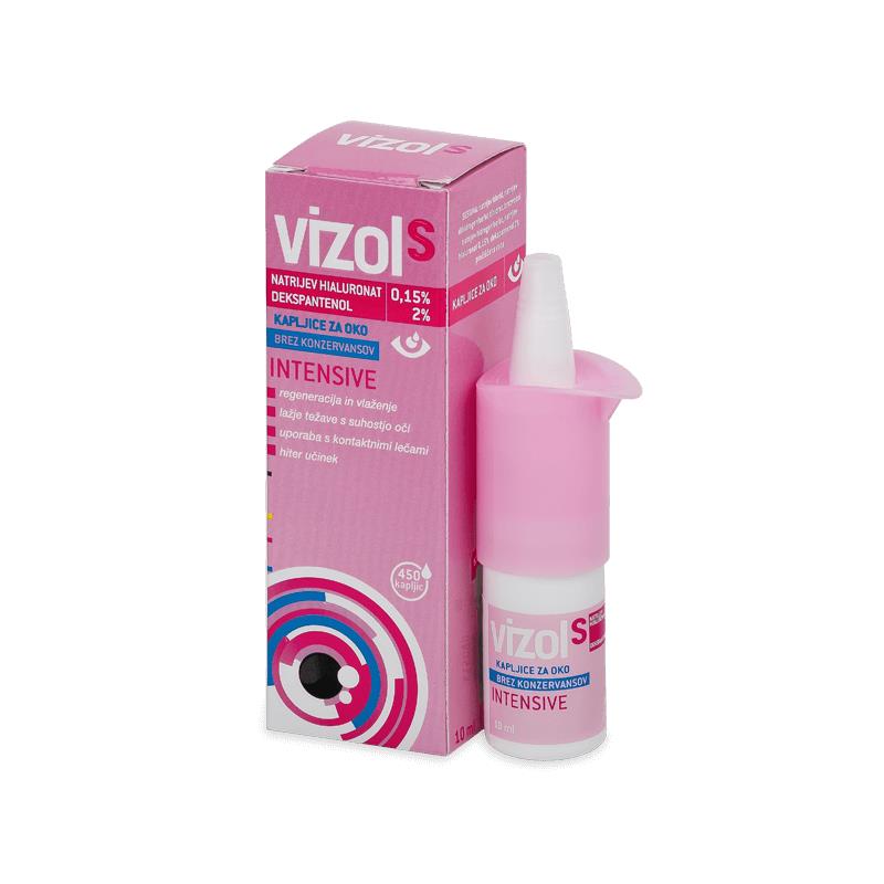 Vizol S Intensive οφθαλμικές σταγόνες 10 ml