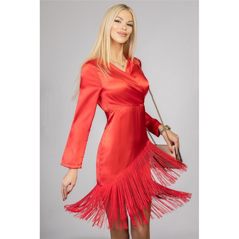 φόρεμα BORLETA RED - 1
