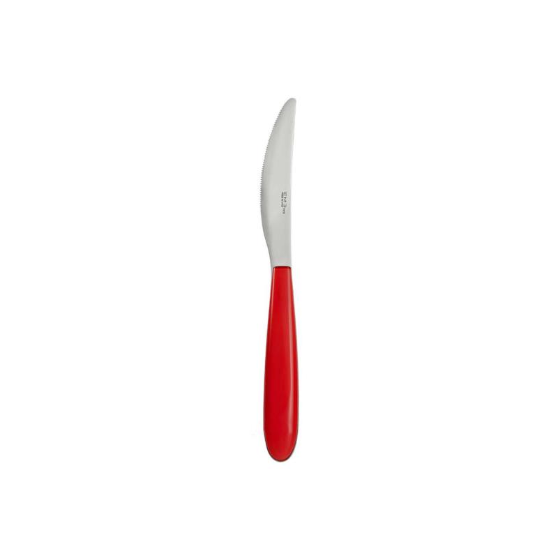 EME μαχαίρι φαγητού ανοξείδωτο κόκκινο "Vero" - X10VR/11