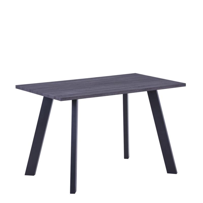 Τραπέζι BAXTER Μαύρο/Γκρι Μέταλλο/Paper 120x70x75cm