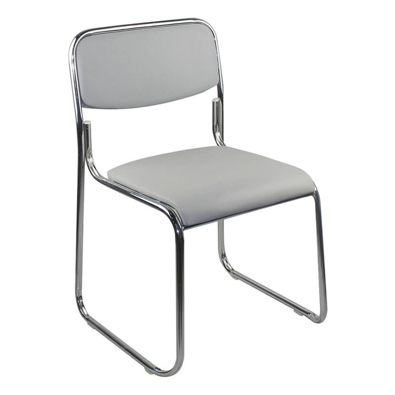 Καρέκλα CAMPUS Γκρι PU 51x49x78cm