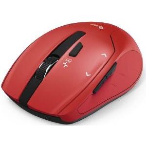 HAMA 182640 MILANO COMPACT WIRELESS MOUSE, RED