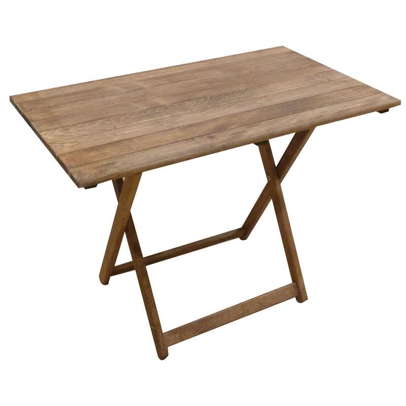 Τραπέζι Πτυσσόμενο Καρυδί Ξύλο 100x60x73cm