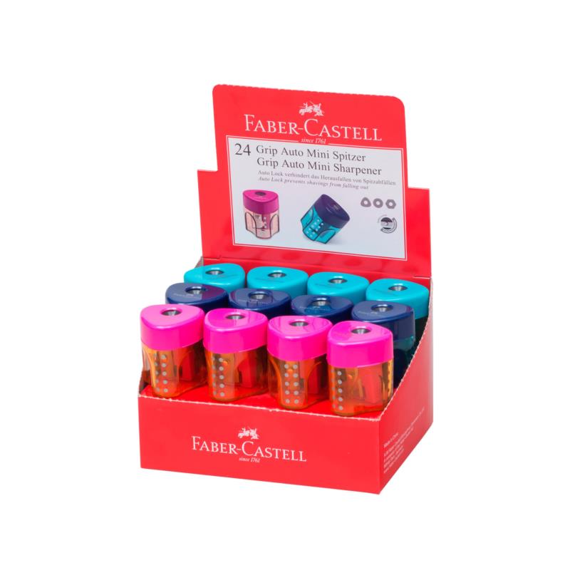 Faber-Castell ξύστρα Grip με δοχείο για τα ξύσματα - 077183405