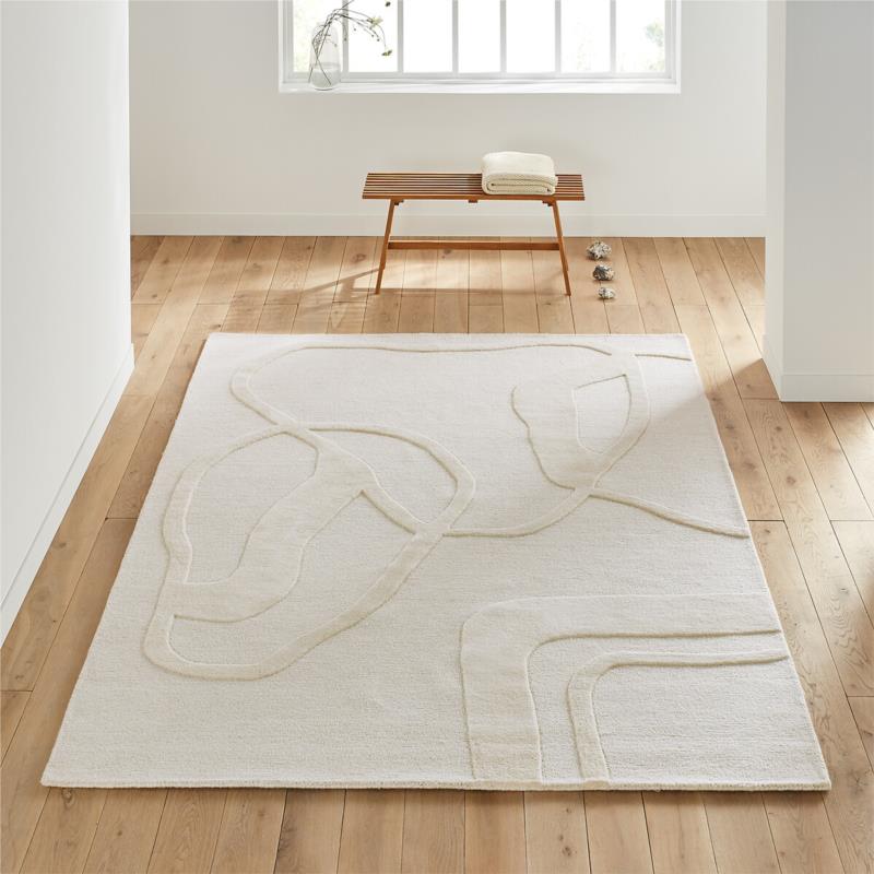 Μάλλινο χαλί 120x170 cm Μ120xΠ170cm