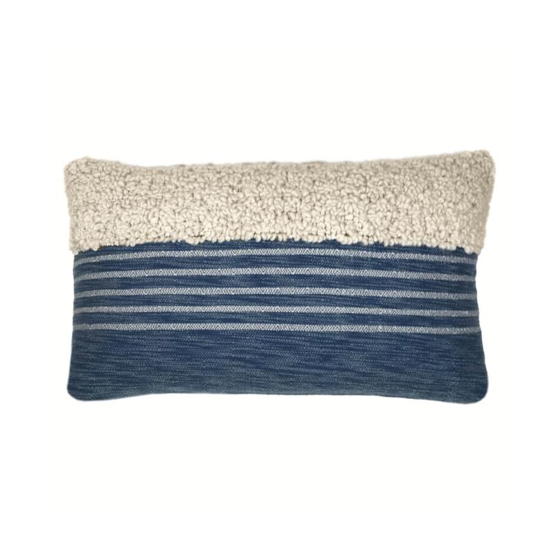Μαξιλάρια Malagoon Tribal indigo blue cushion