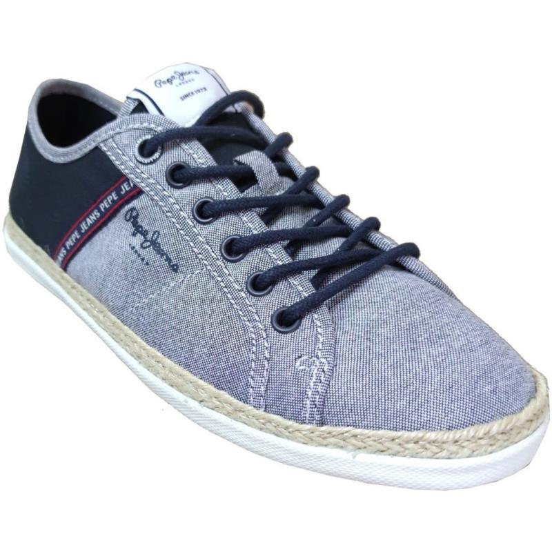 Xαμηλά Sneakers Pepe jeans Maui tape chambray Ύφασμα