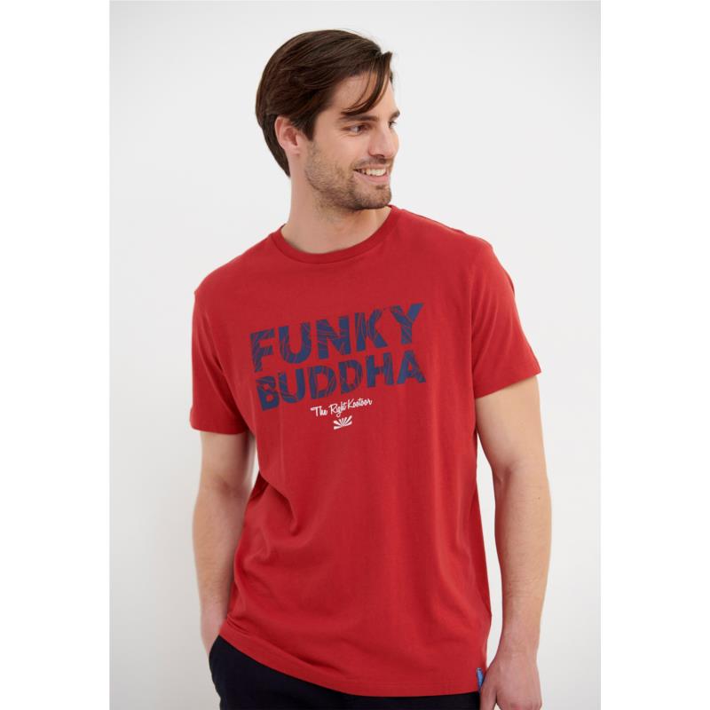 T-shirt με Funky Buddha τύπωμα