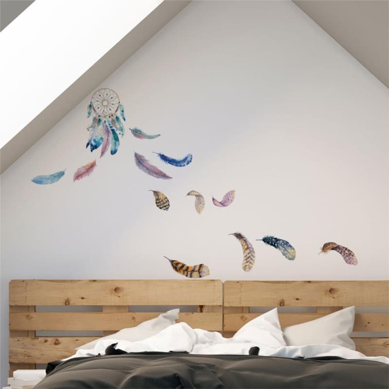Αυτοκόλλητα Τοίχου Watercolour Dreamcatcher 72x58εκ. ANGO 54111 - ango - ANGO_54111