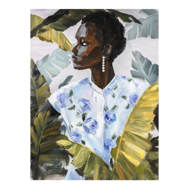 Πίνακες Signes Grimalt Αφρικανική Ζωγραφική Γυναίκα