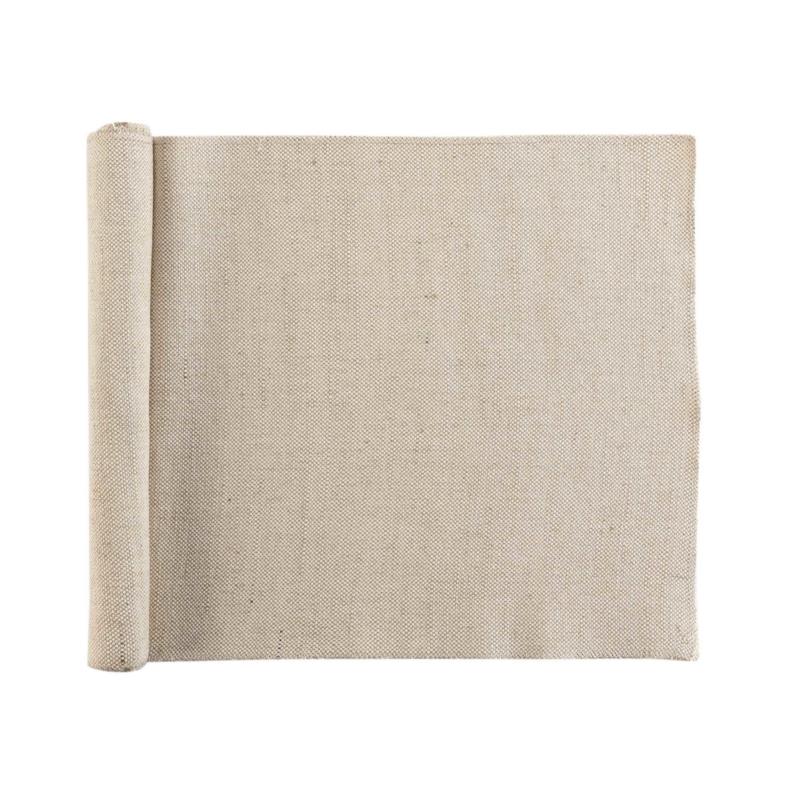 Τραπεζομάντιλο Douceur d interieur CHEMIN DE TABLE 35 x 140 CM JUTE UNI+POLYCOTON UNI TESSI