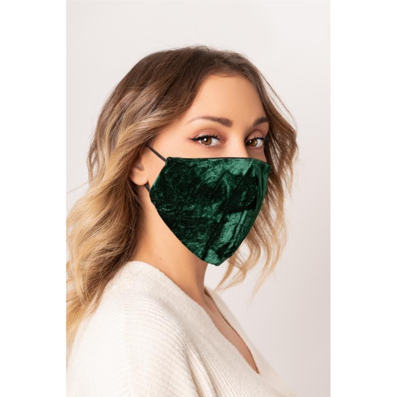 Πράσινη Velvet Μάσκα Προσώπου