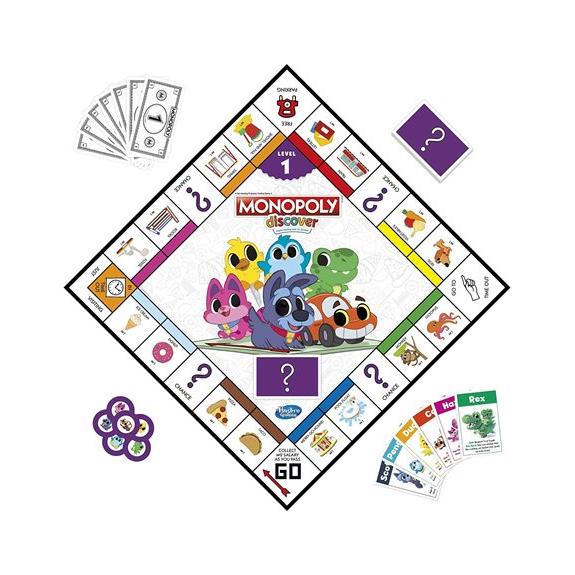 Hasbro Επιτραπεζιο Monopoly Discover Learn Earn And Grow - F4436
