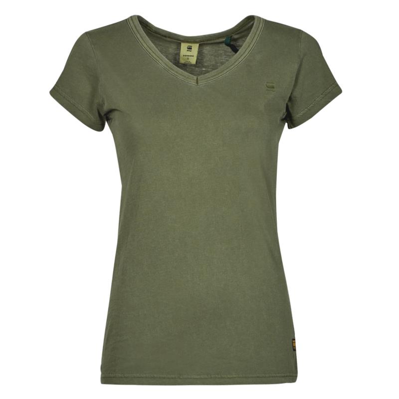 T-shirt με κοντά μανίκια G-Star Raw Eyben slim v t wmn s\s od