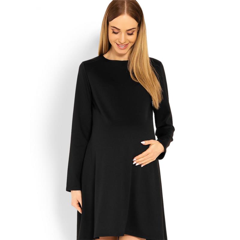 Φόρεμα Εγκυμοσύνης 114511 PeeKaBoo-Μαύρο