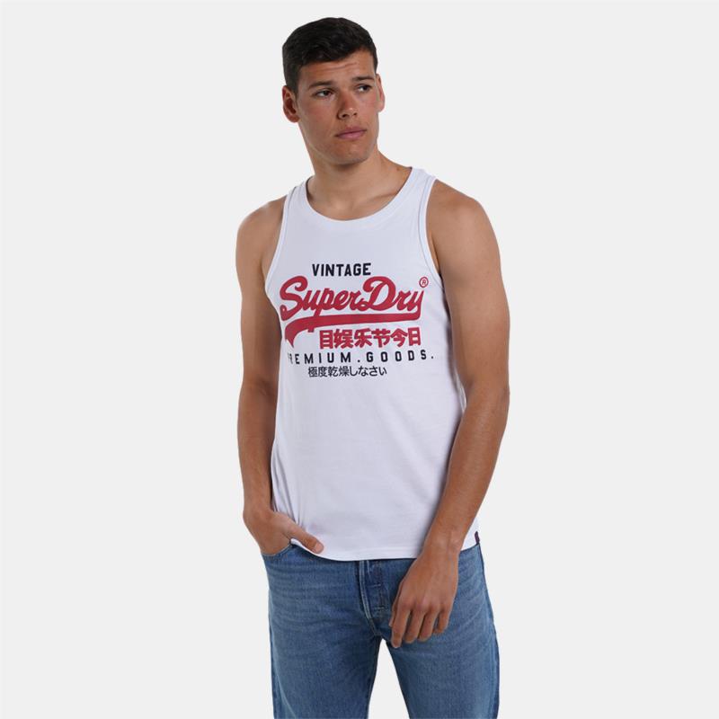 Superdry Ovin Vintage Vl Classic Vest Ανδρικό Αμάνικο T-shirt (9000103801_30745)
