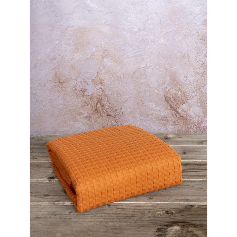 NIMA Home Κουβέρτα Μονή 160x240 Habit - Deep Orange Πορτοκαλί